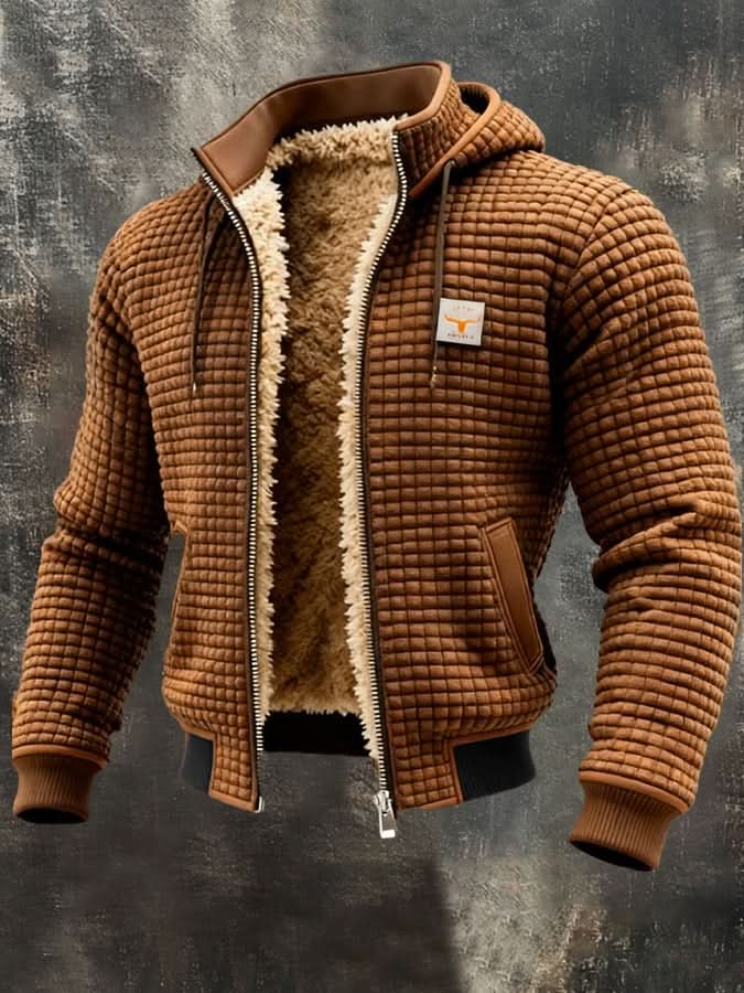 ARDEN LINED QUILTED FLEECE JACKET