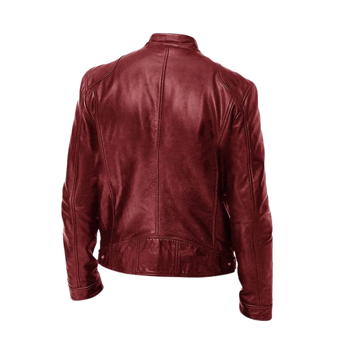 Victoria | Leather Biker Jacket