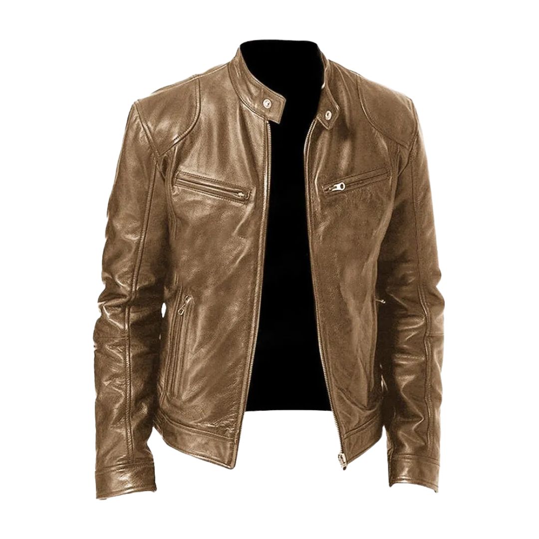 Victoria | Leather Biker Jacket