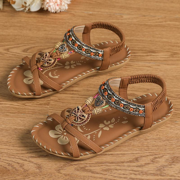 Nadia | Embellished Toe Post Sandals