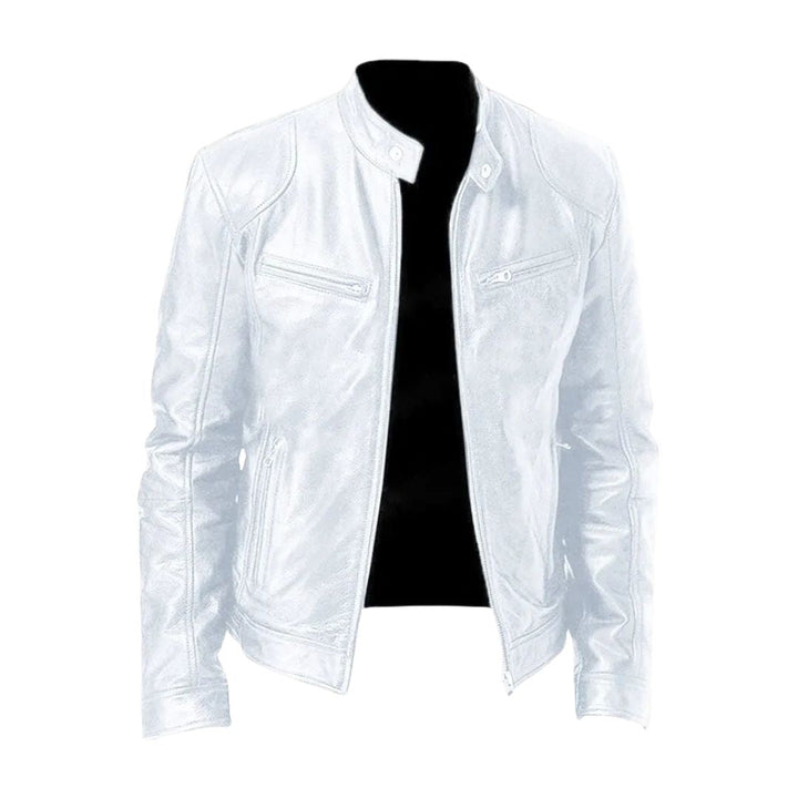 Victoria | Leather Biker Jacket