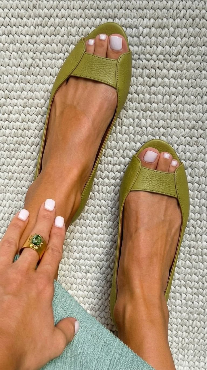 Adelina Gold Sandals Comfort Chic