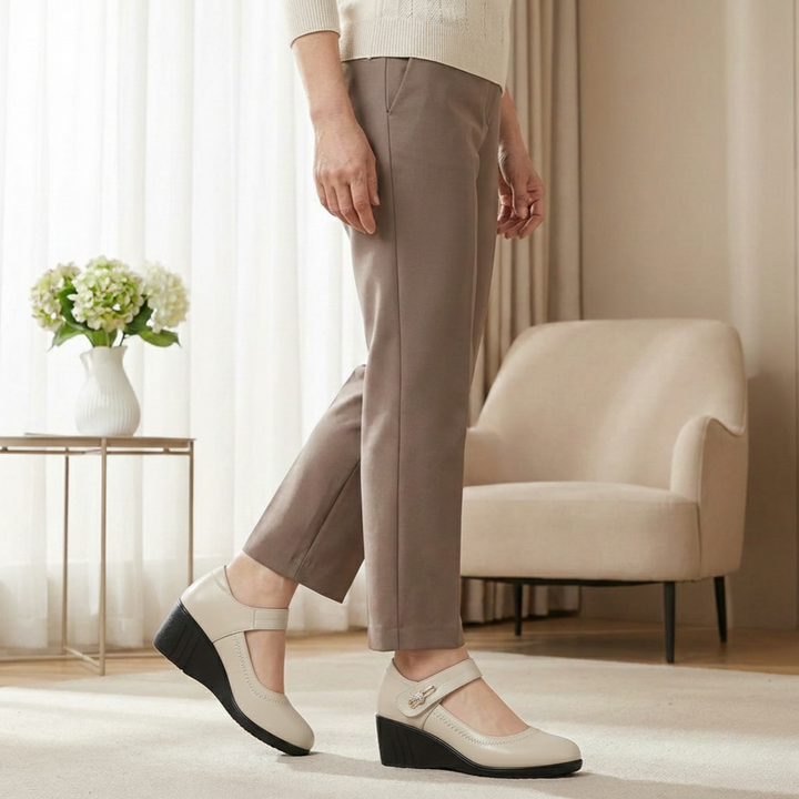 Lydia | Mid-Heel Mary Jane Shoes