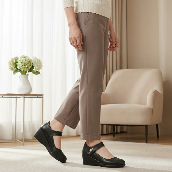 Lydia | Mid-Heel Mary Jane Shoes