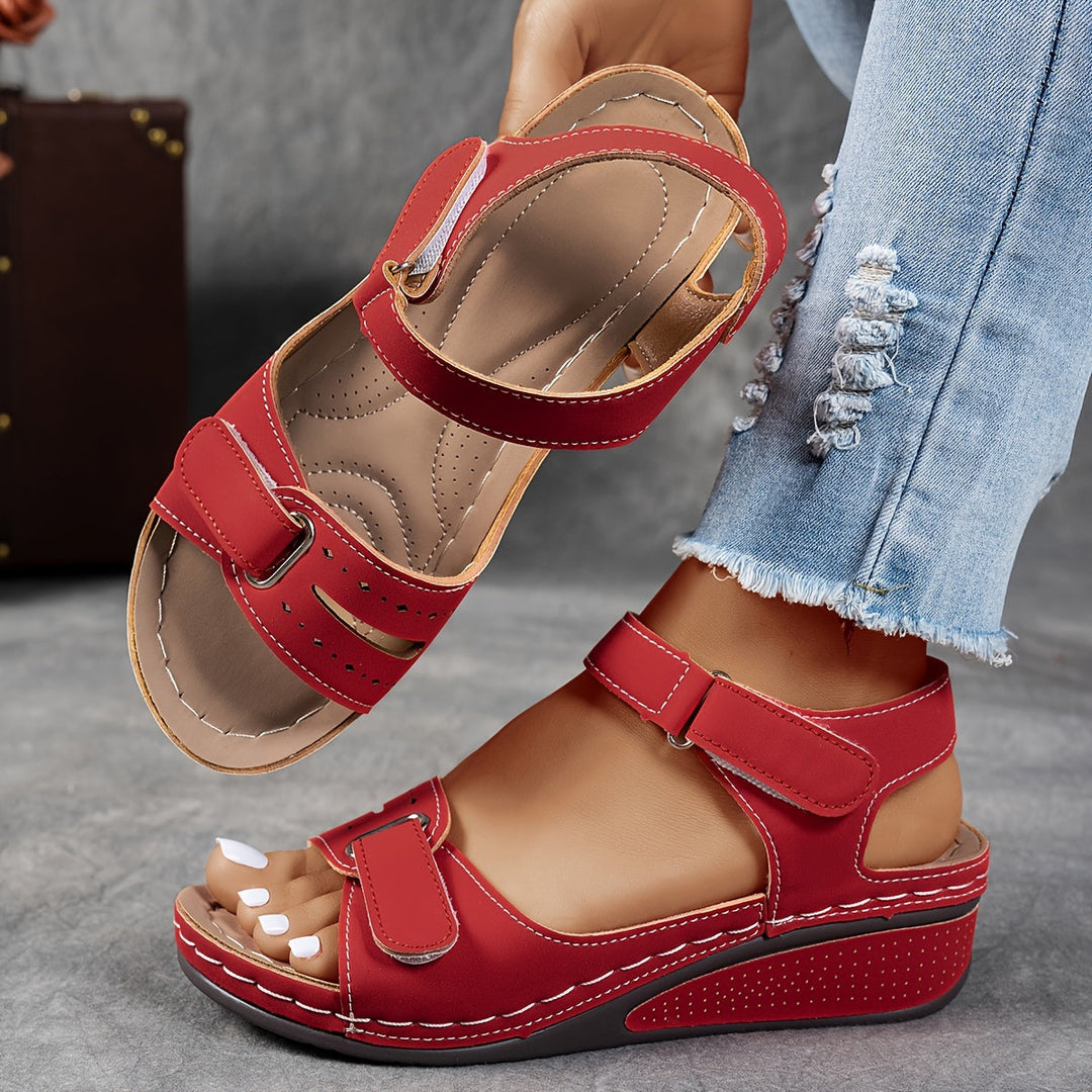 Violet | Adjustable Velcro Sandals