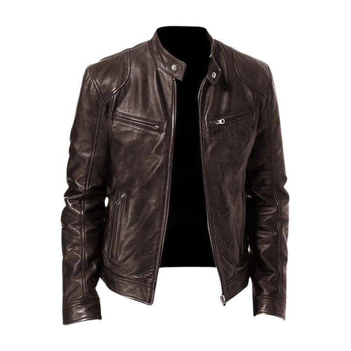 Victoria | Leather Biker Jacket