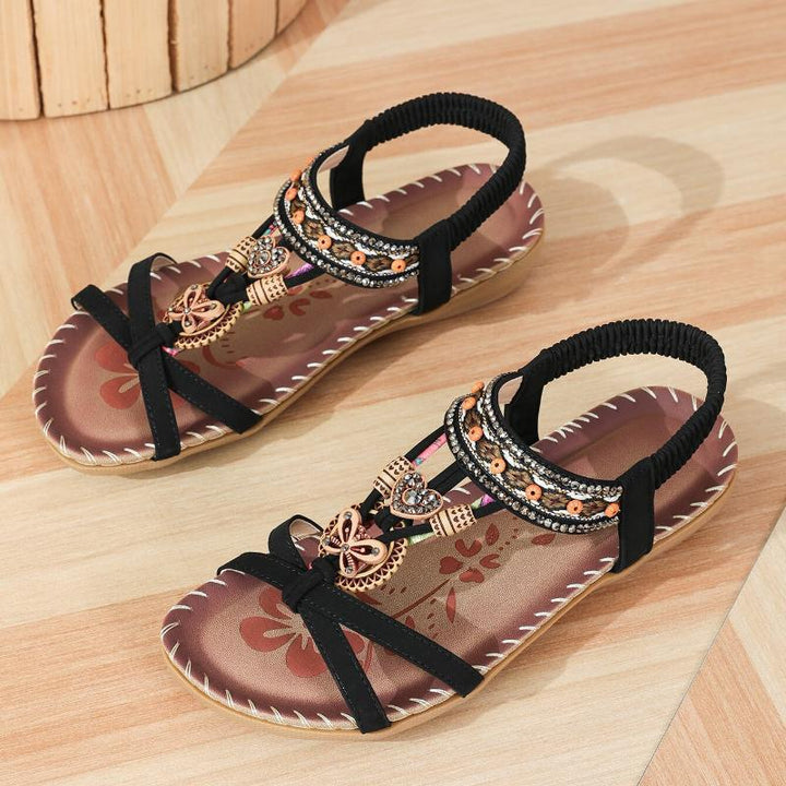 Nadia | Embellished Toe Post Sandals