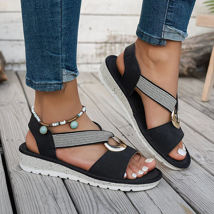 Malenia | Crossover Strap Sandals