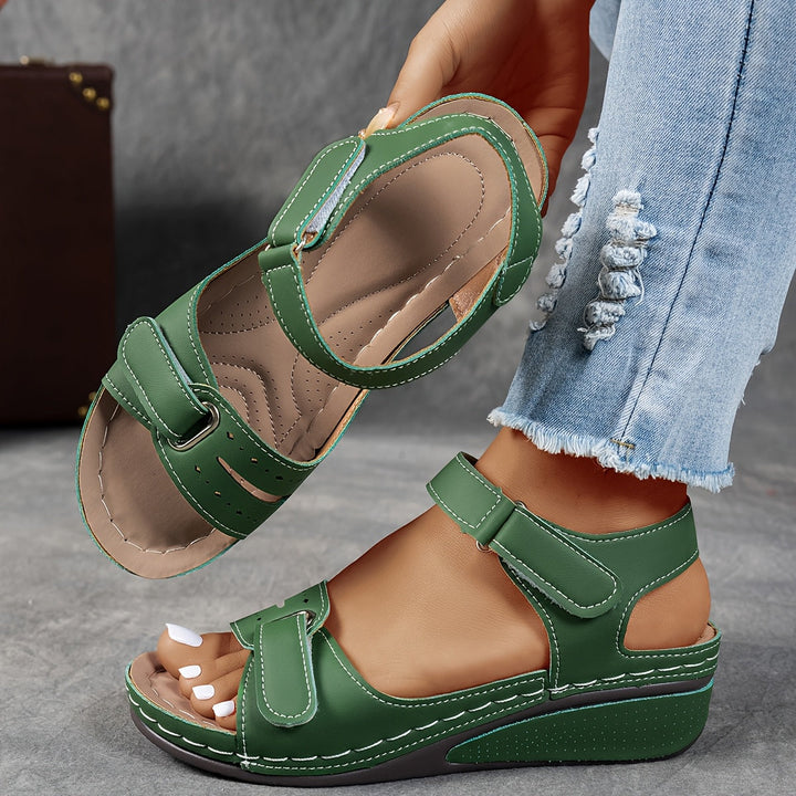 Violet | Adjustable Velcro Sandals
