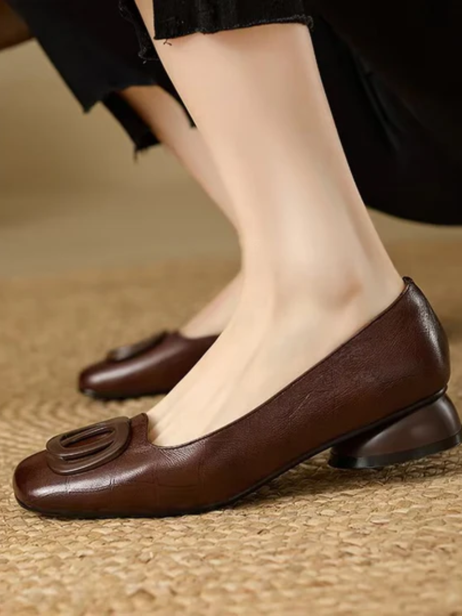 Constance | Square-Toe Flats