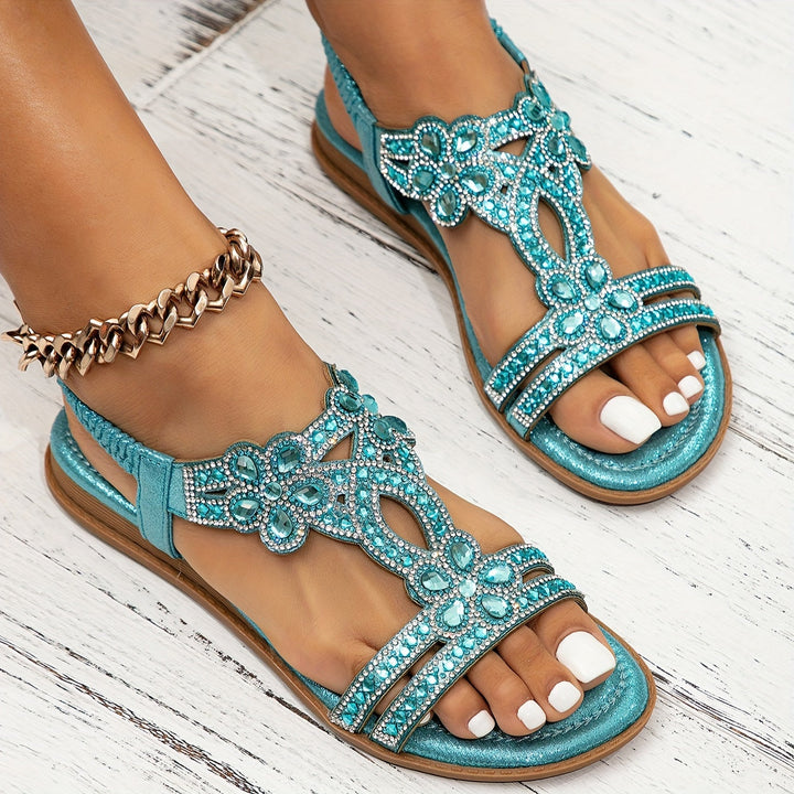 Bohème | Embellished Flat Sandals