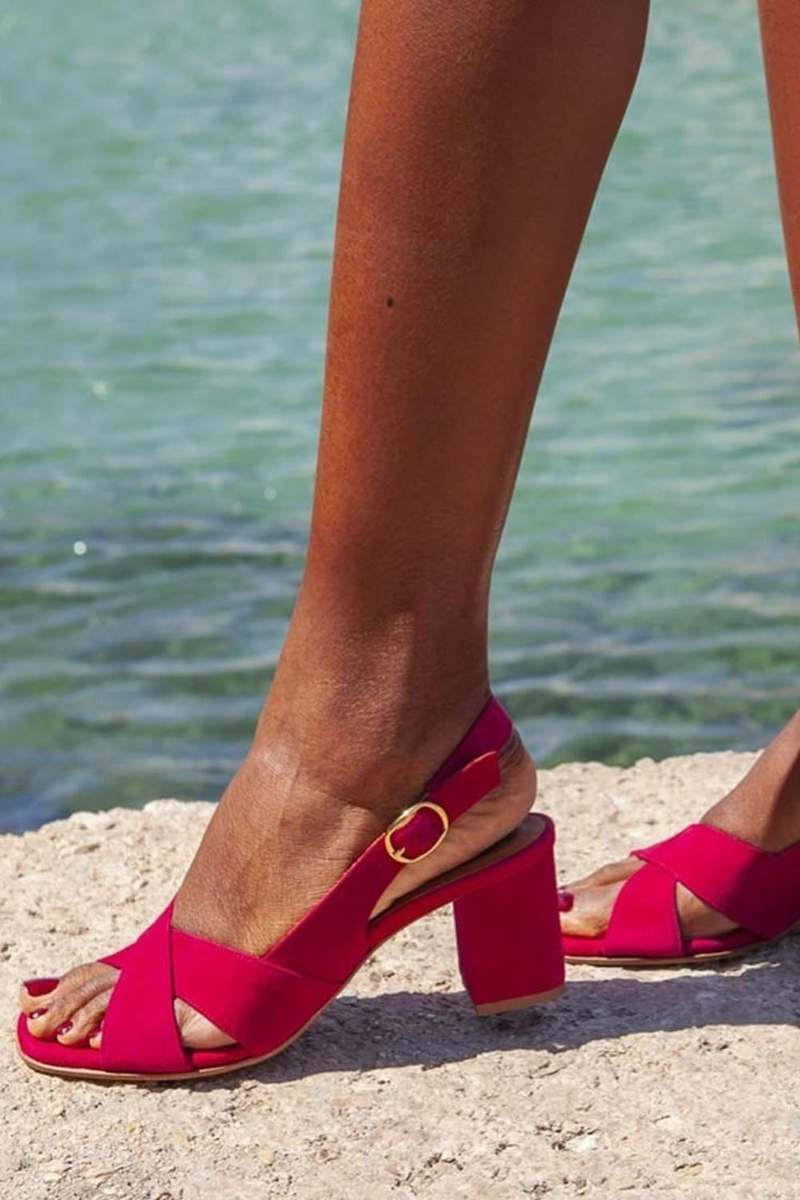 Celeste Block Heel Sandals