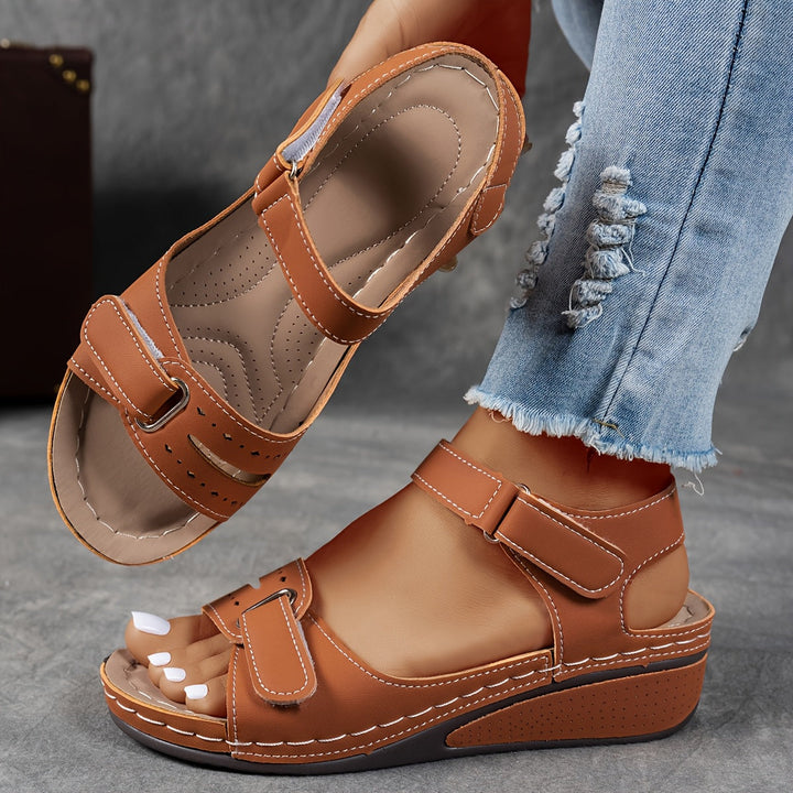 Violet | Adjustable Velcro Sandals
