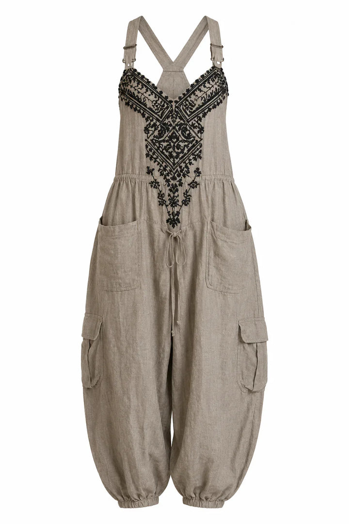 Talia | Relaxed Printed Jumpsuit