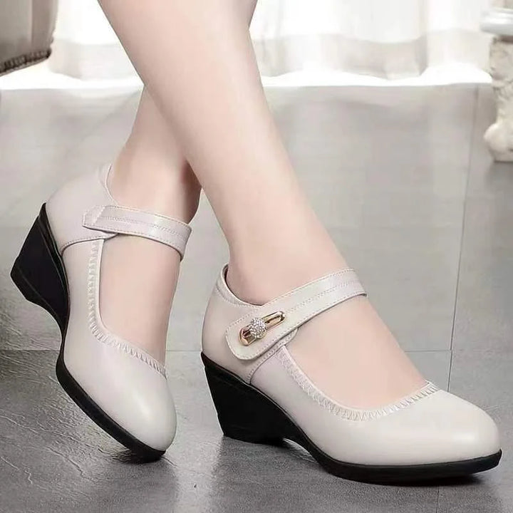 Lydia | Mid-Heel Mary Jane Shoes