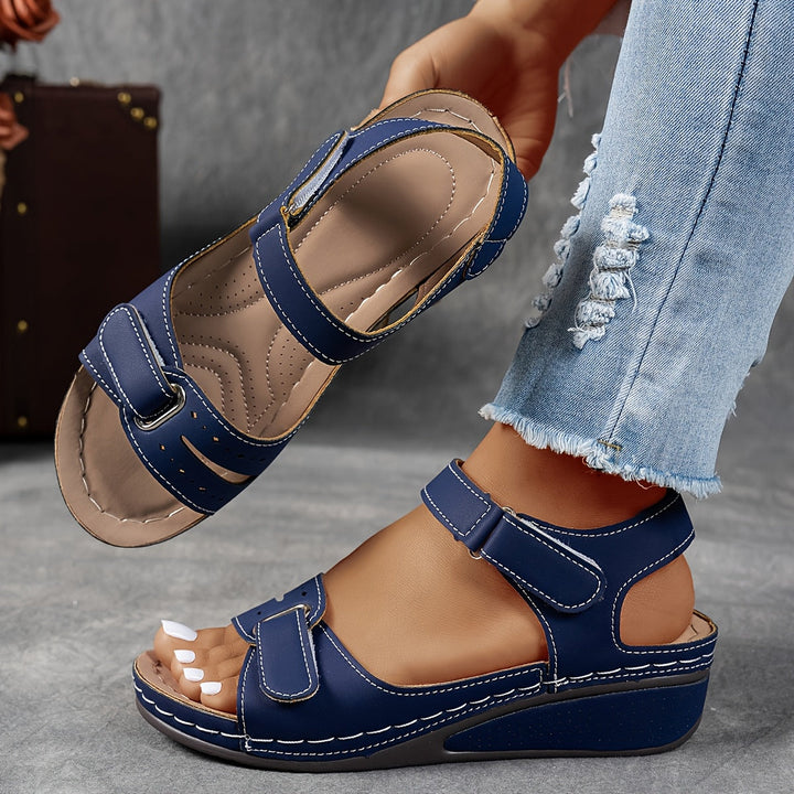 Violet | Adjustable Velcro Sandals
