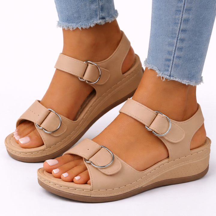 Clara | Wedge Strap Sandals