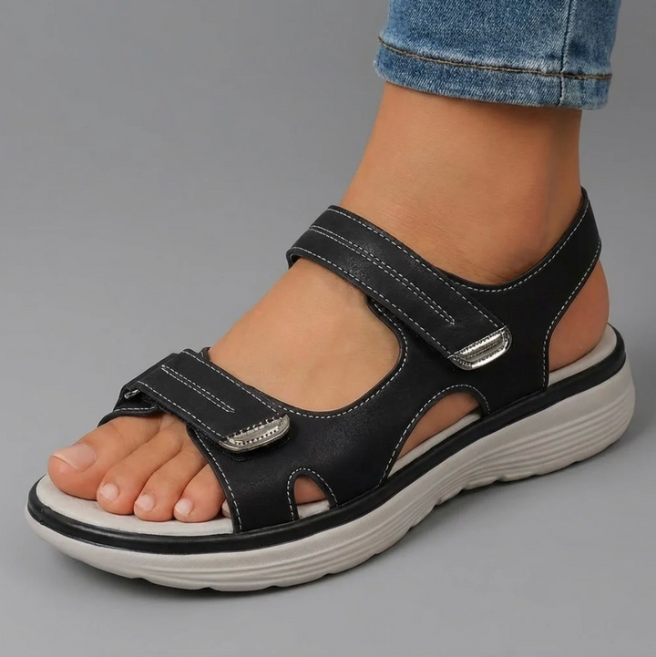 Soline | Wide Fit Velcro Sandals