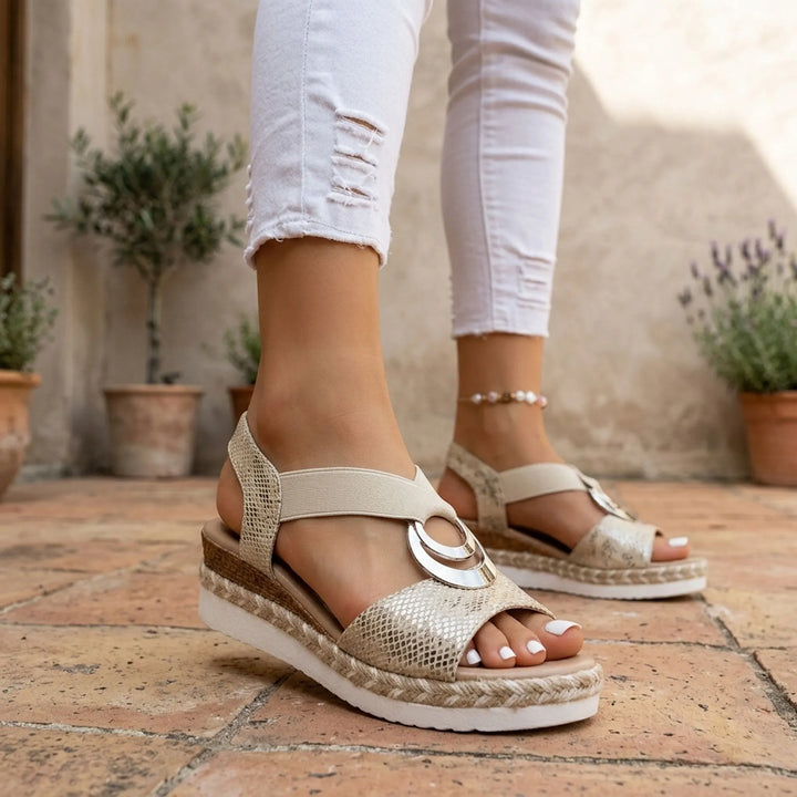 Romy | Espadrille Wedge Sandals
