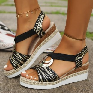 Romy | Espadrille Wedge Sandals