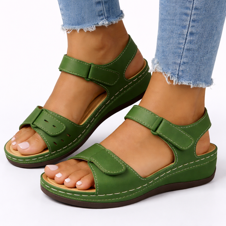 Clara | Wedge Strap Sandals