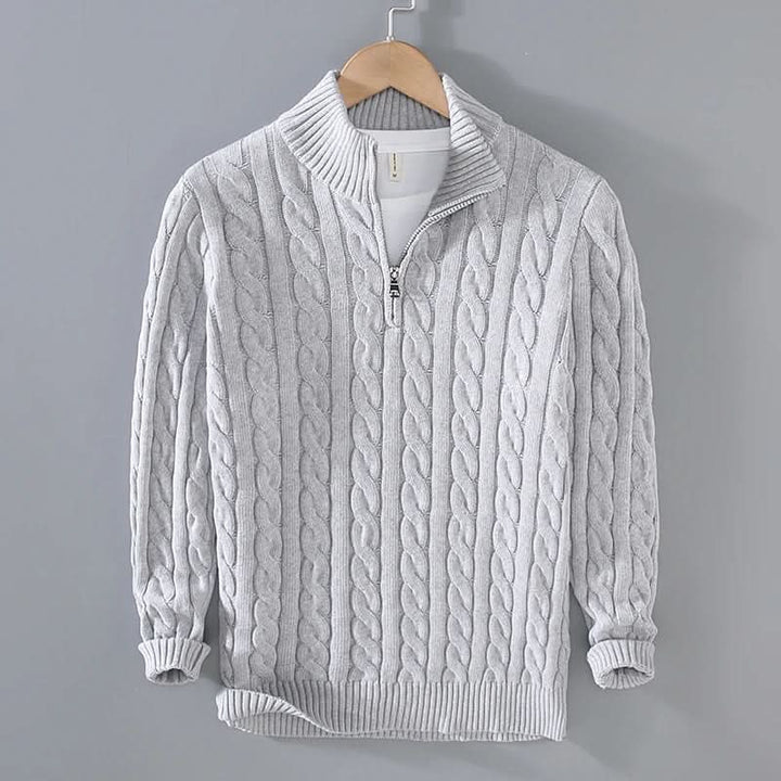 MILANO COTTON KNIT SWEATER