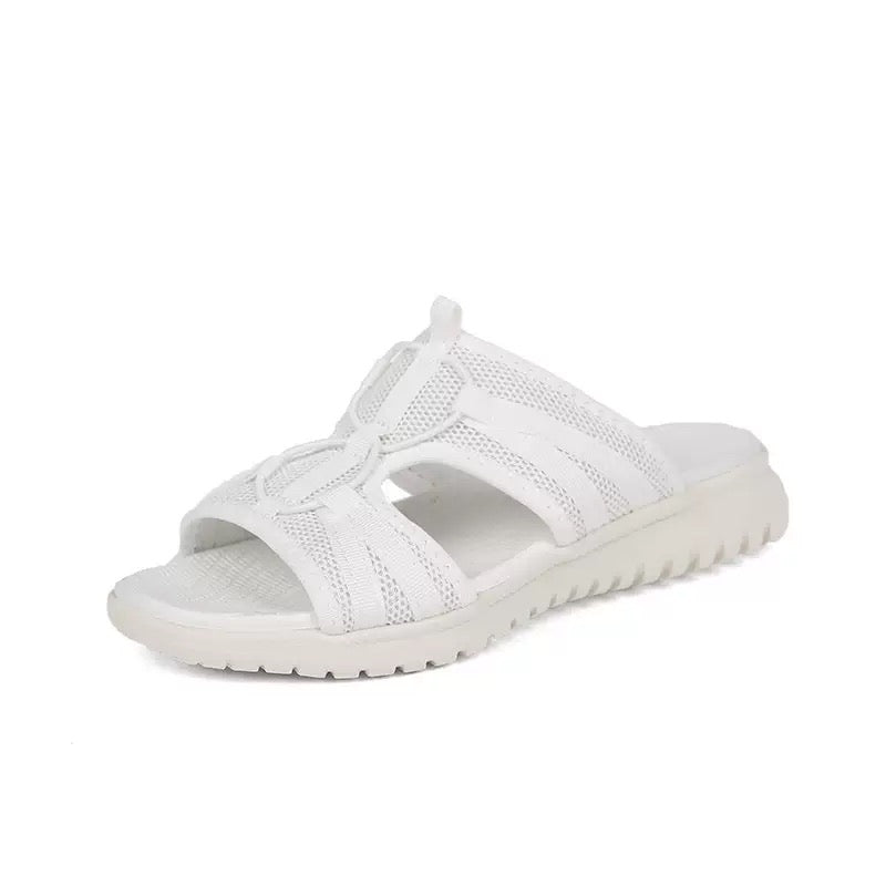 Cathy | Knotted Comfort Slide Sandals
