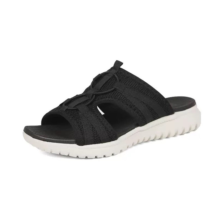 Cathy | Knotted Comfort Slide Sandals