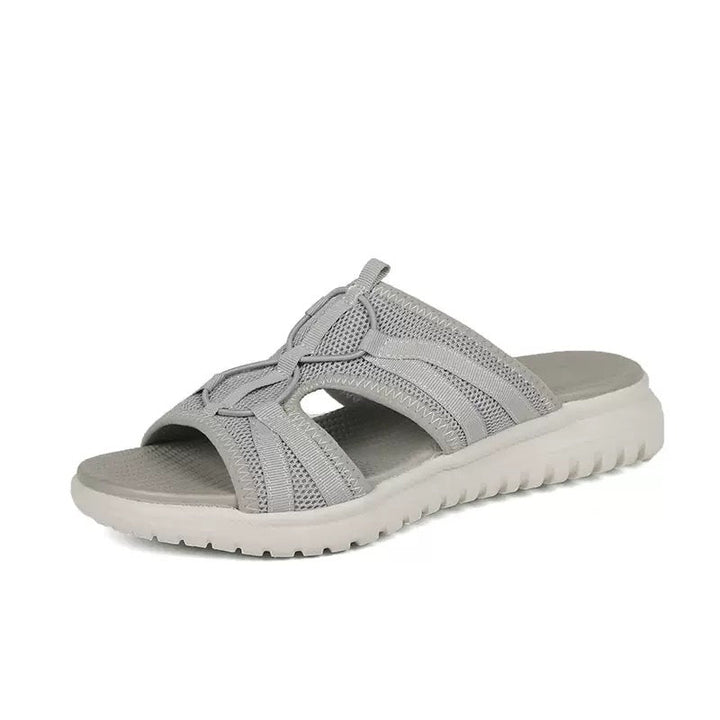 Cathy | Knotted Comfort Slide Sandals