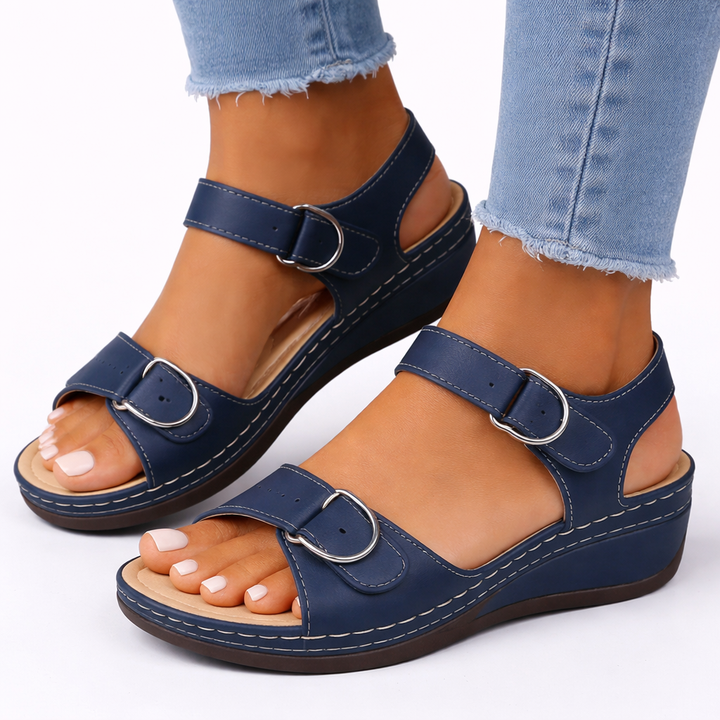 Clara | Wedge Strap Sandals