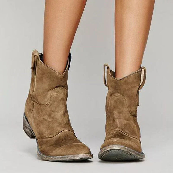 Charlotte - Suede Orthopaedic Boots