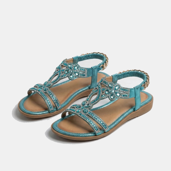 Bohème | Embellished Flat Sandals