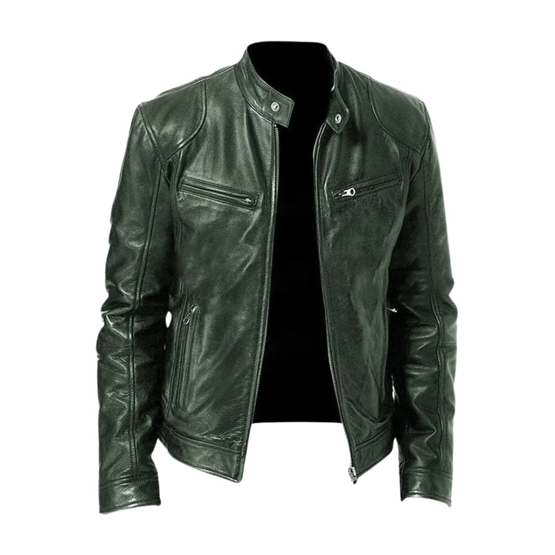 Victoria | Leather Biker Jacket
