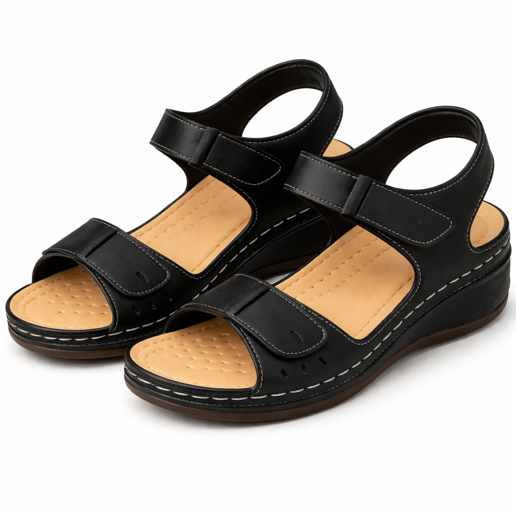 Clara | Wedge Strap Sandals