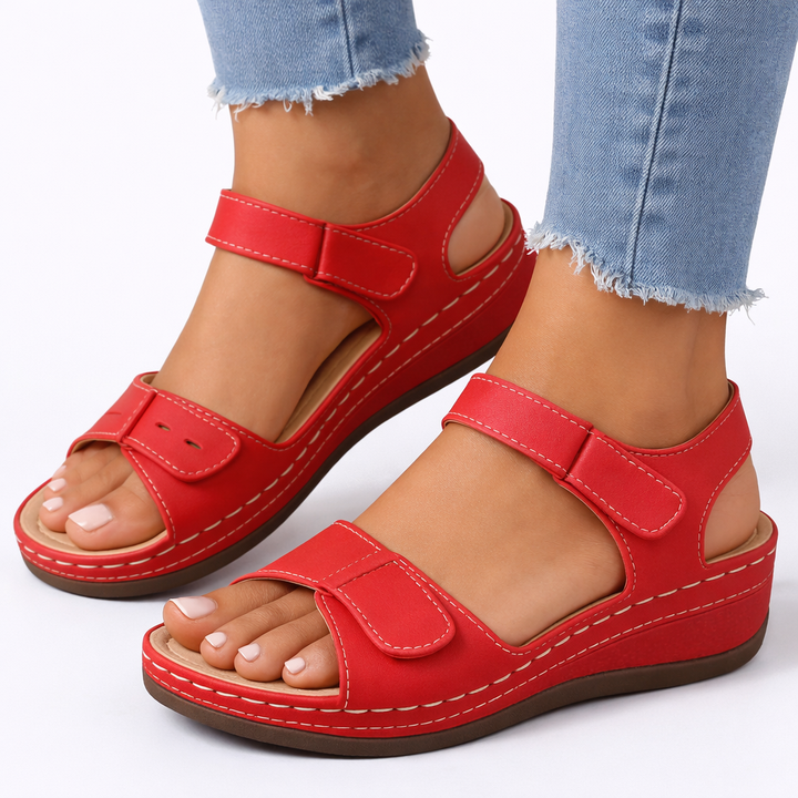 Clara | Wedge Strap Sandals