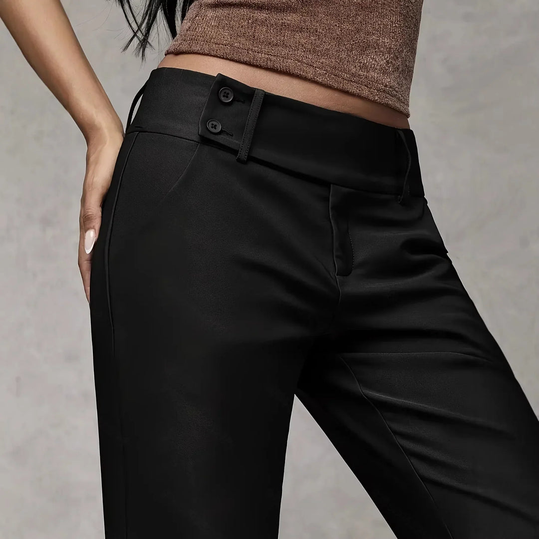 Monclair | Tailored Straight-Leg Trousers