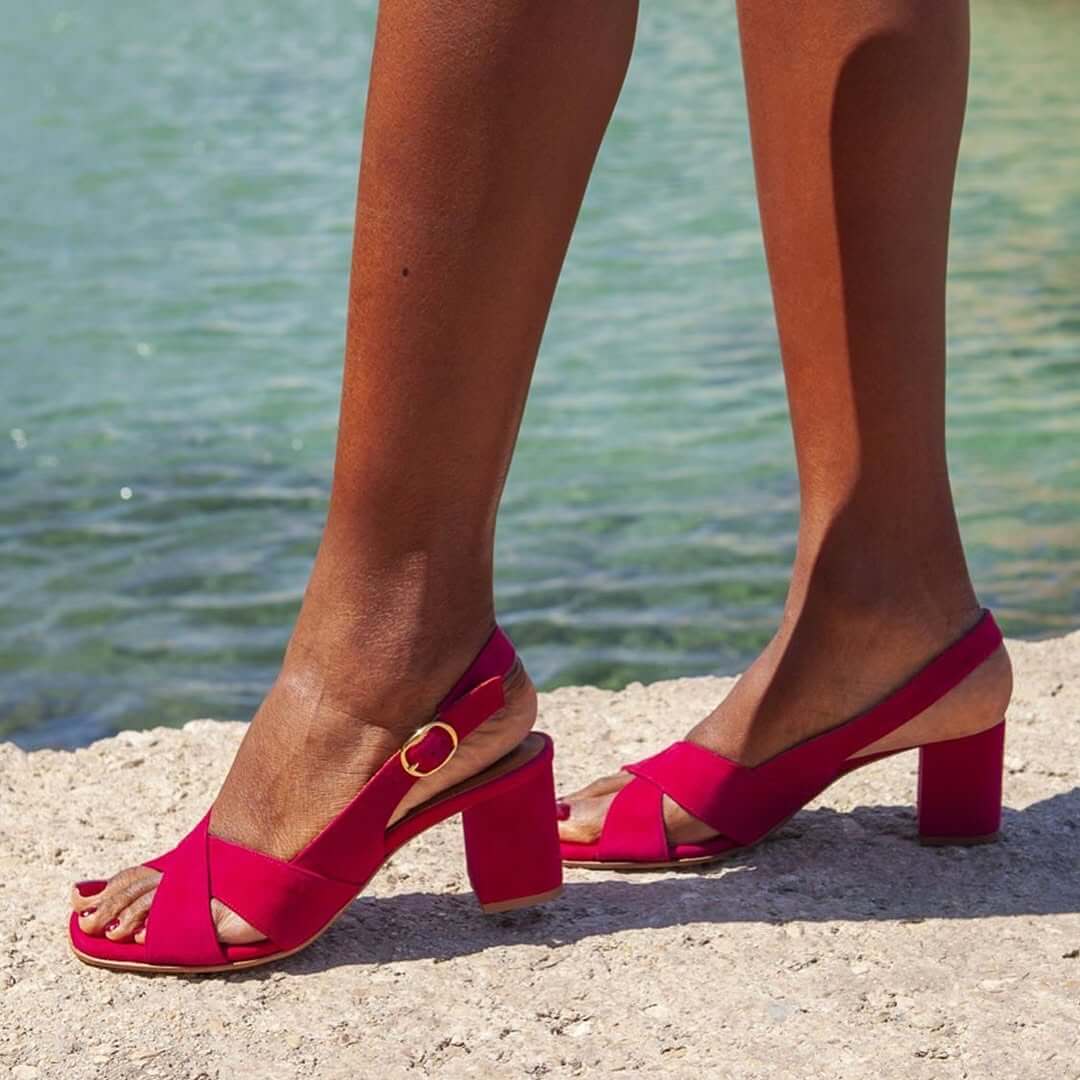 Celeste Block Heel Sandals
