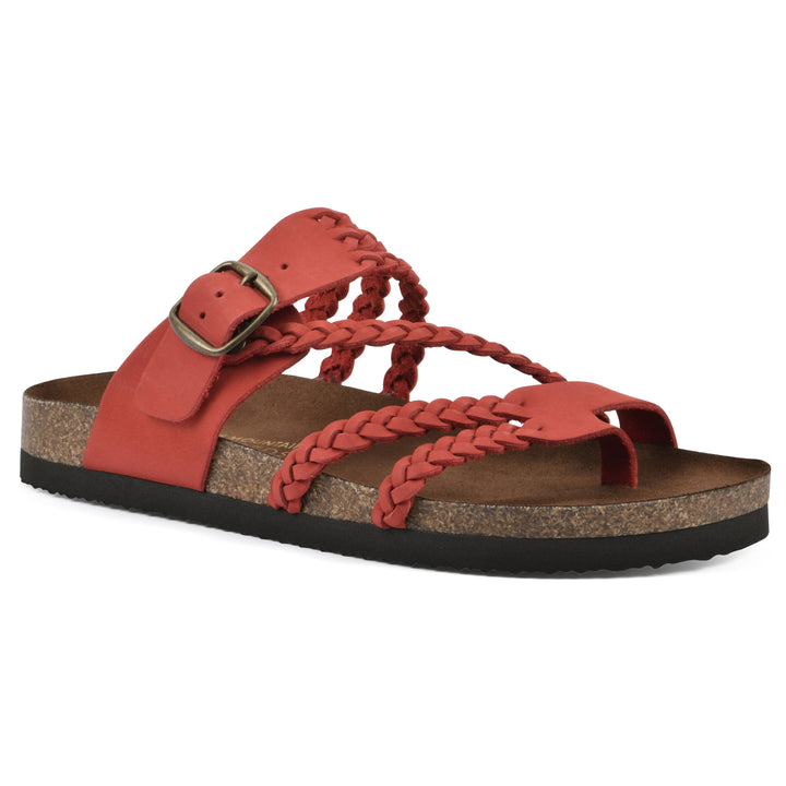 Mara | Woven Strap Footbed Sandals