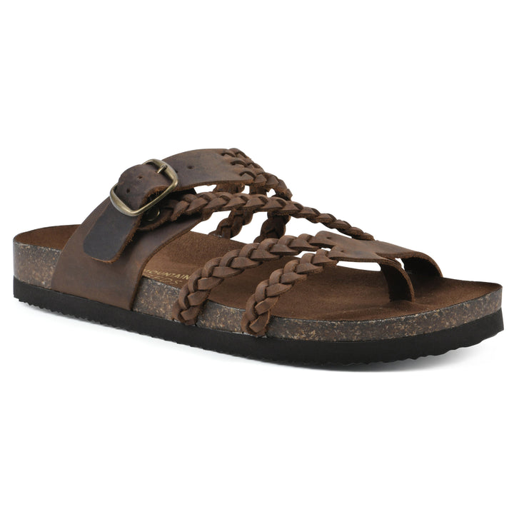 Mara | Woven Strap Footbed Sandals
