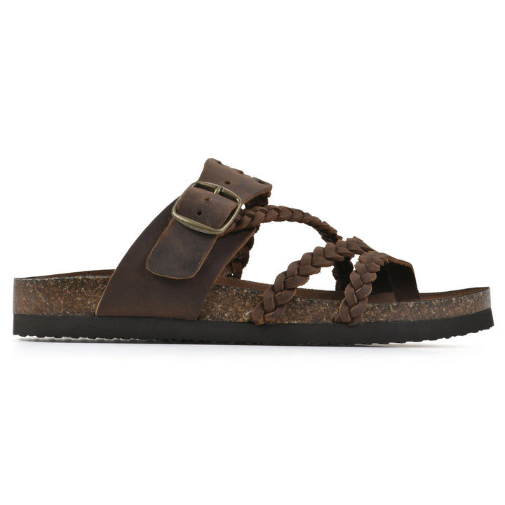 Mara | Woven Strap Footbed Sandals