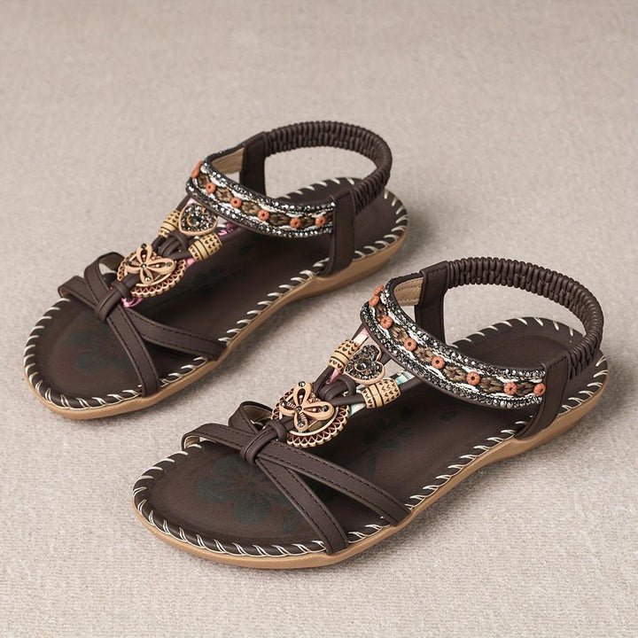 Nadia | Embellished Toe Post Sandals