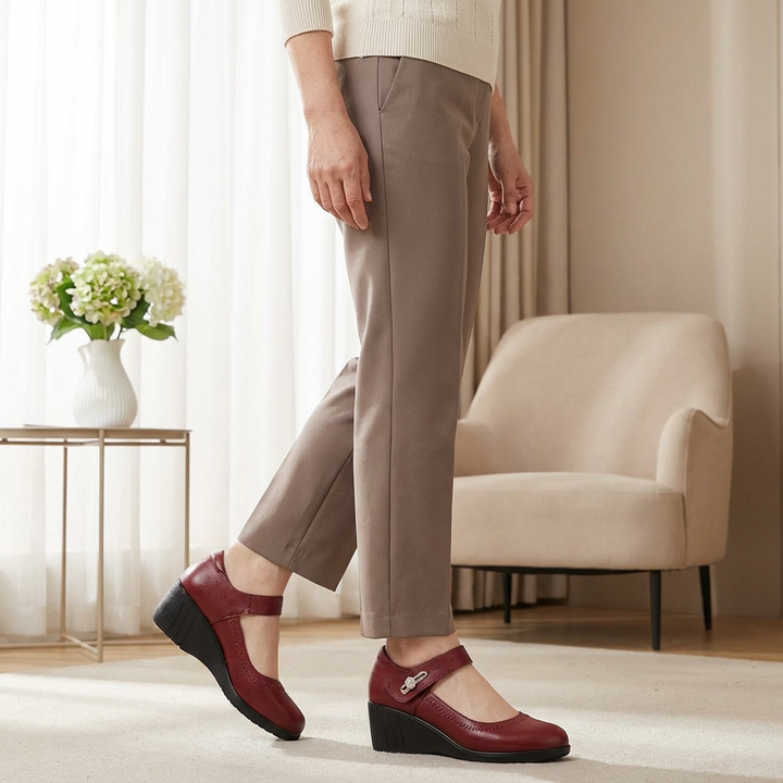 Lydia | Mid-Heel Mary Jane Shoes