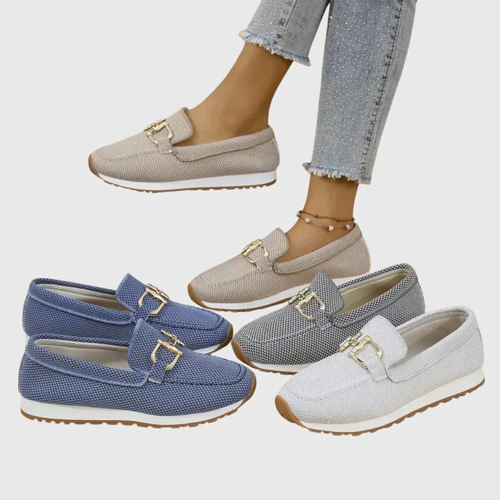 Chiara | Mesh Loafer Sneakers