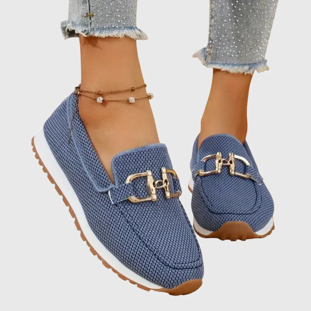 Chiara | Mesh Loafer Sneakers