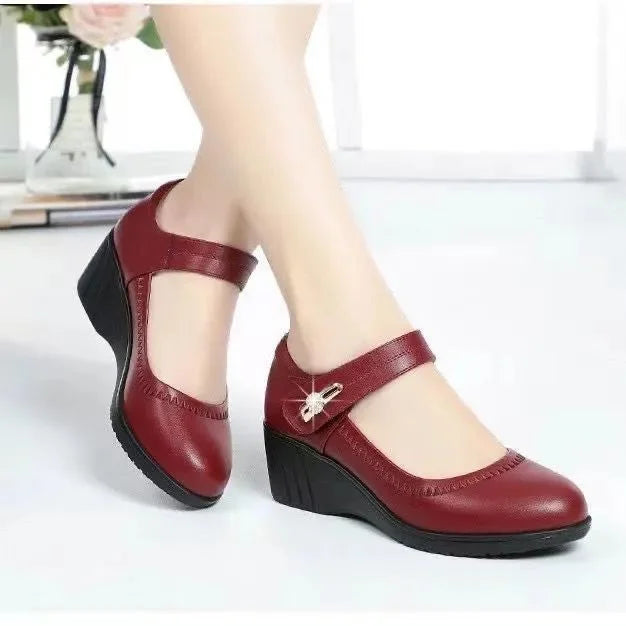 Lydia | Mid-Heel Mary Jane Shoes