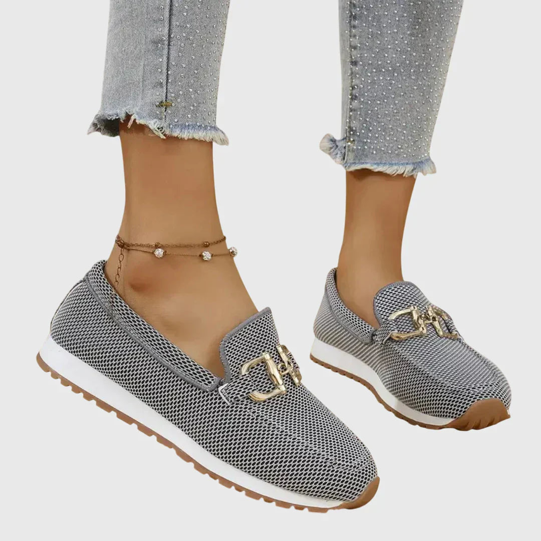 Chiara | Mesh Loafer Sneakers