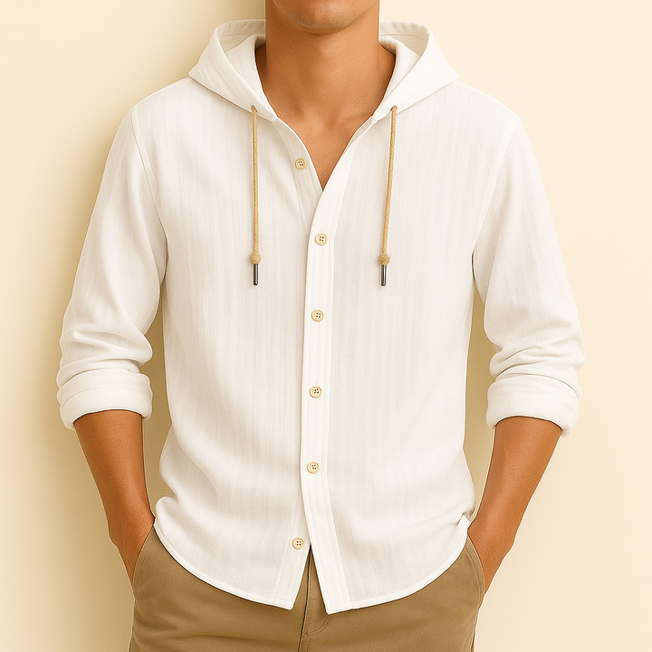 LANGFORD HOODED SHIRT JACKET