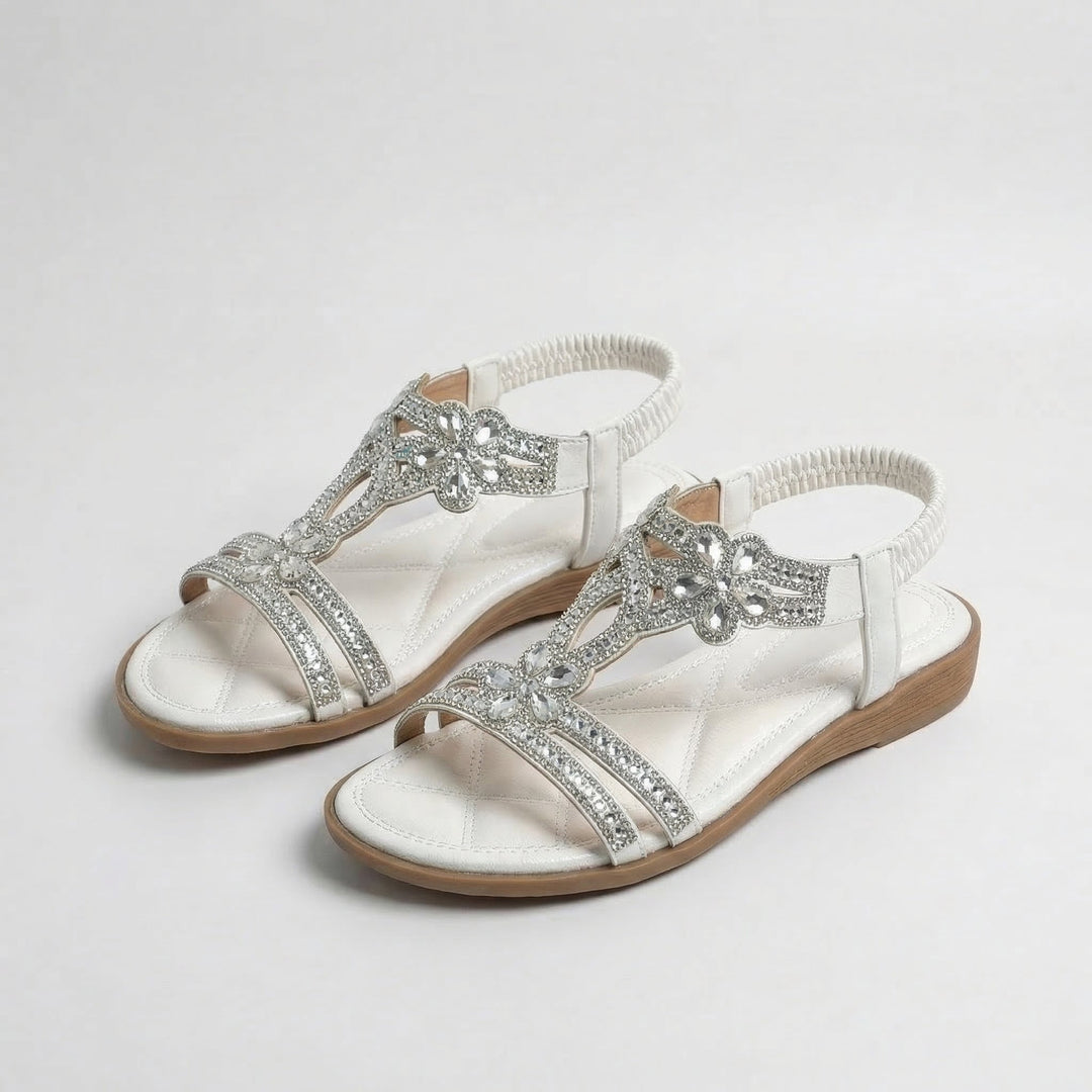 Bohème | Embellished Flat Sandals