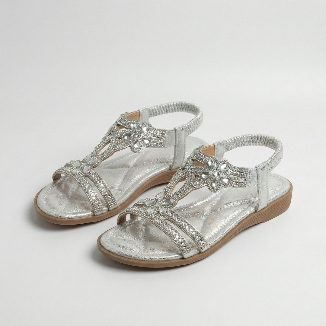 Bohème | Embellished Flat Sandals
