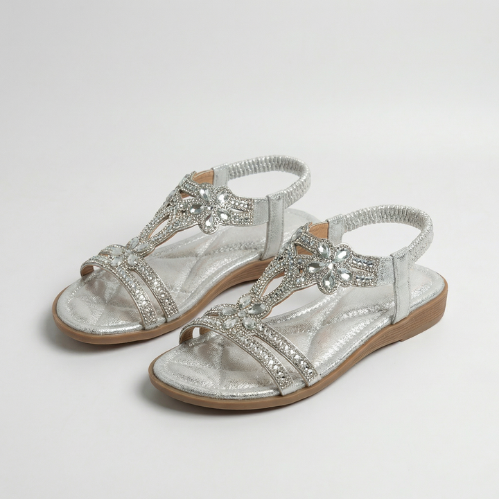 Bohème | Embellished Flat Sandals